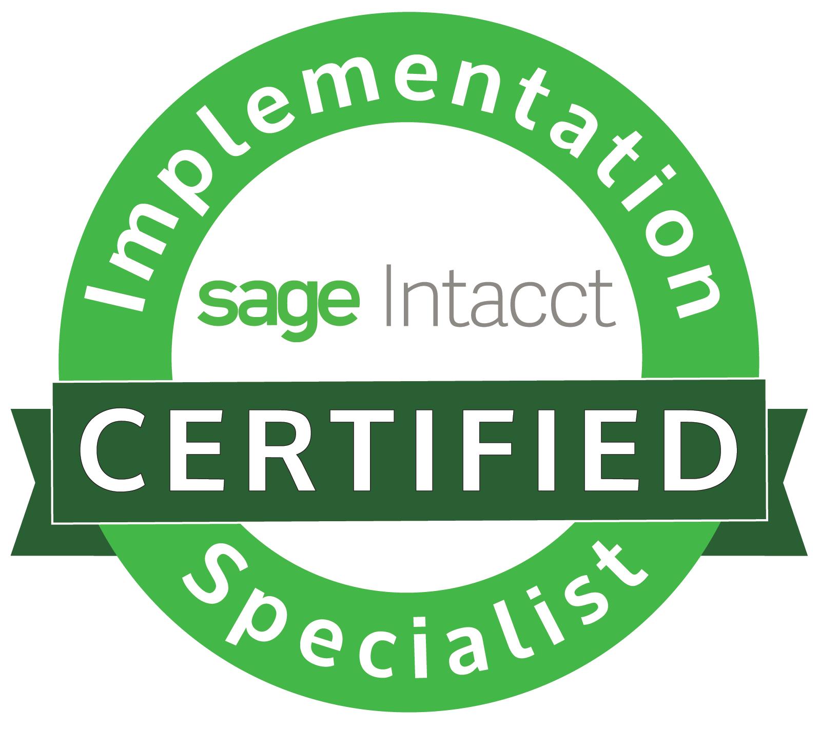 Sage Intacct Implementation Specialist Certification